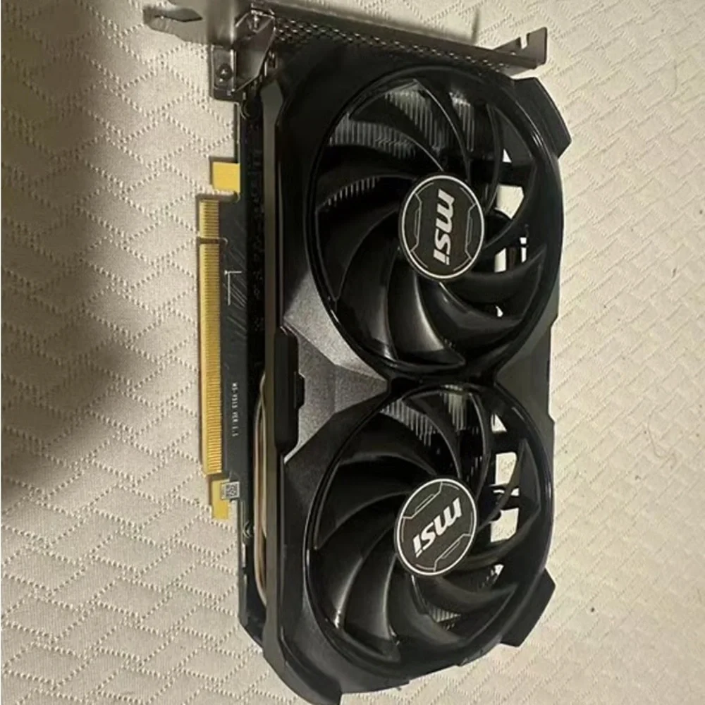 MSI Dual-Fan Black Graphics Card